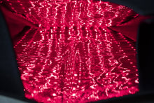 Load image into Gallery viewer, When enclosed inside the capsule, heat level gets hot enough to generate a mild sweat (comfortable; not extreme). You can control the intensity, mode and treatment time with two wire controllers, one for the top panel and one for the bottom panel.