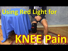 Load and play video in Gallery viewer, 96 LED Red Light Therapy Knee Wrap With Power Bank
